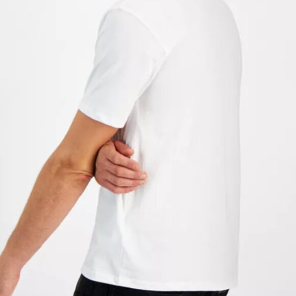 Guess Men's Mojo Relaxed-Fit Embroidered Collegiate Logo Graphic T-Shirt Size M - Picture 2 of 7